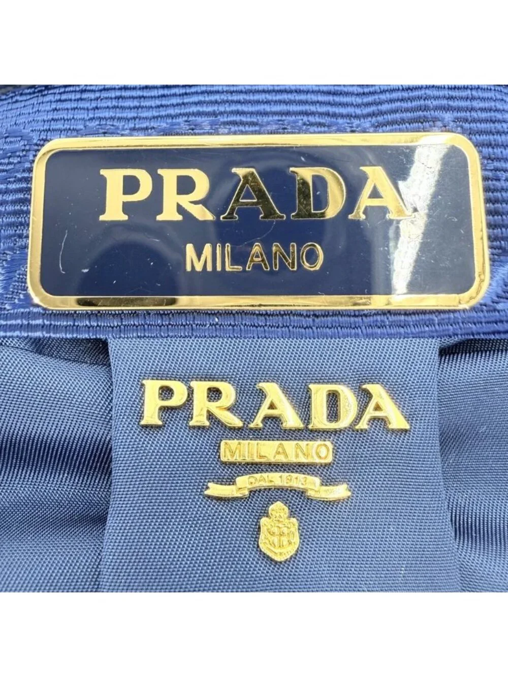Prada name shoulder